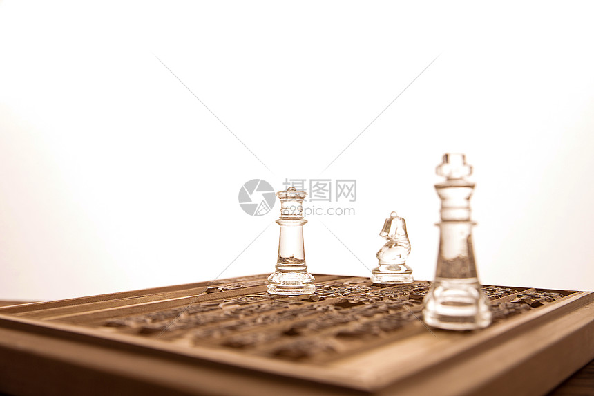 无人娱乐风险活字印刷和国际象棋图片