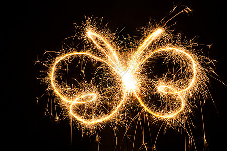 光线粒子蝴蝶标志摄影烟火动物烟花背景
