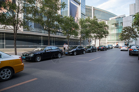 街道水平构图东亚北京金融街图片