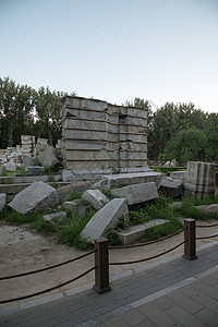 毁灭毁灭的岩石北京圆明园图片