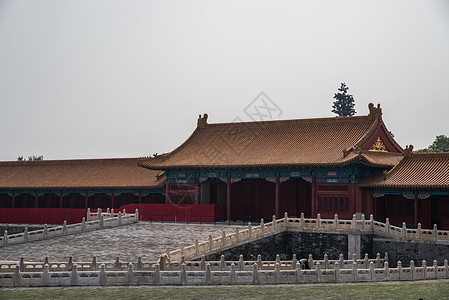 中国园林著名景点北京故宫背景