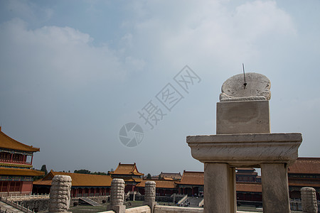 国内著名景点建筑北京故宫背景图片