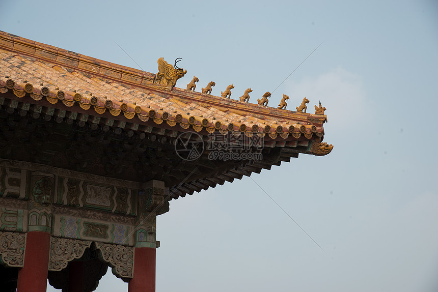 旅行地标建筑摄影北京故宫图片
