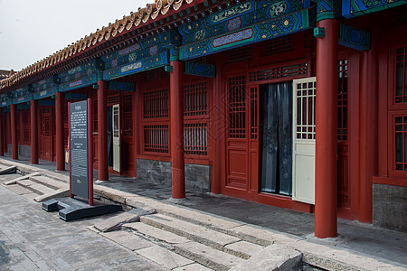中国博物馆北京故宫的细节背景