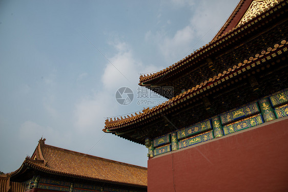 保护水平构图远古的北京故宫图片