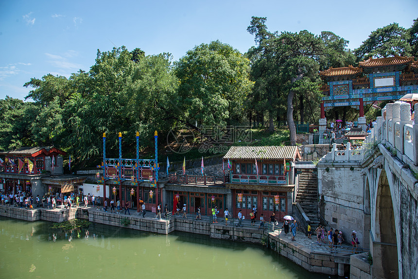 国内著名景点皇室都市风光北京颐和园图片