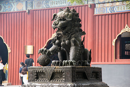 大象png城市无法辨认的人旅游目的地北京雍和宫背景
