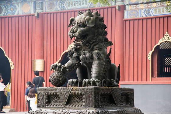 城市无法辨认的人旅游目的地北京雍和宫图片