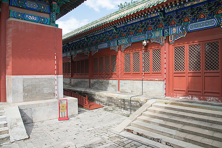 旅游古典风格人造建筑北京雍和宫图片