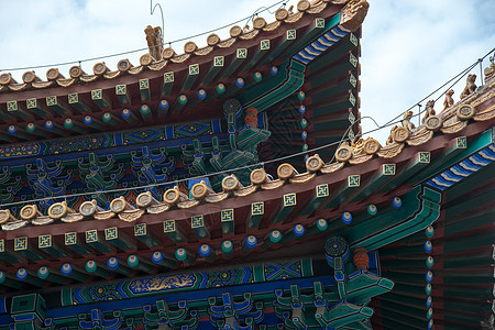 建筑东亚历史北京雍和宫图片