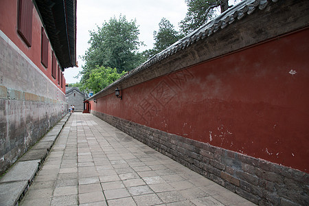 公园彩色图片远古的北京雍和宫背景图片