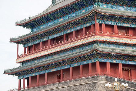 古典风格建筑外部北京前门城楼图片