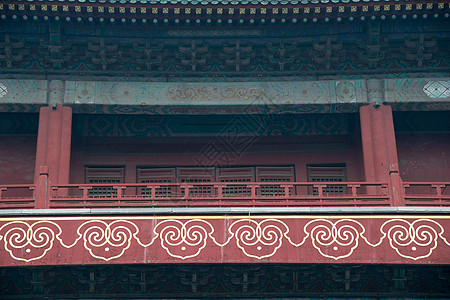 城市古老的钟楼北京钟鼓楼图片