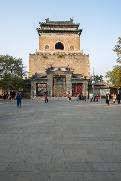 都市风光旅游胜地传统文化北京钟鼓楼图片