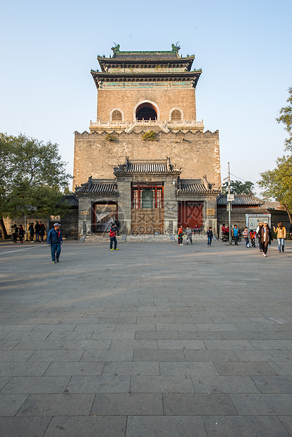 文化遗产亚洲人造建筑北京钟鼓楼图片