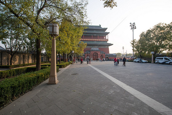 元素钟楼户外北京钟鼓楼图片