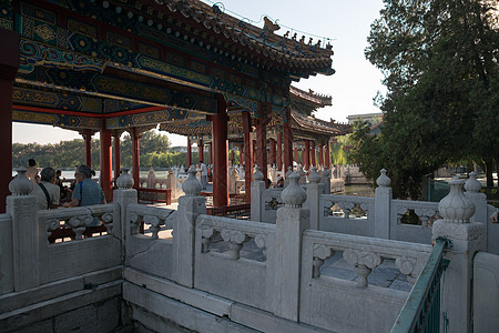 国际著名景点建筑外部白昼北京北海公园图片