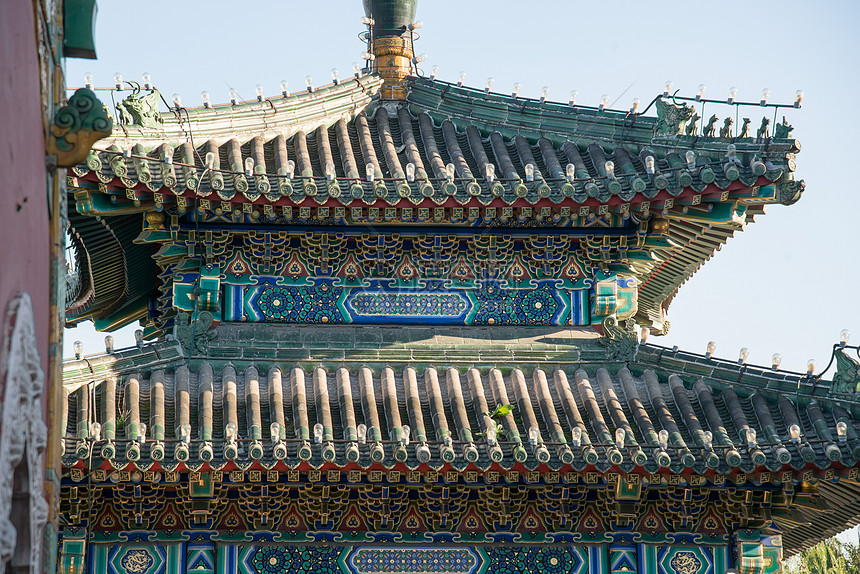 亚洲首都保护北京北海公园图片