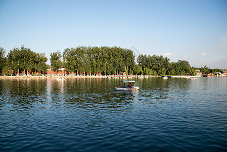 房屋文化水平构图北京北海公园图片