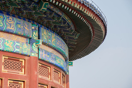 文明社会园林宫殿东方北京天坛背景