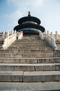 主题台阶古代文明北京天坛背景