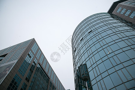 大城市彩色图片办公大楼北京王府井图片