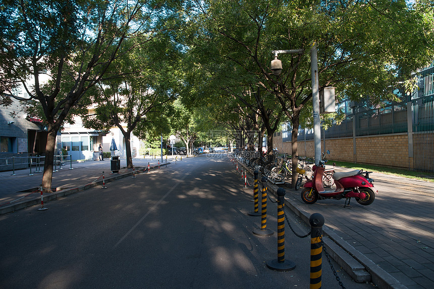 建筑外部办公大楼路北京三里屯街景图片