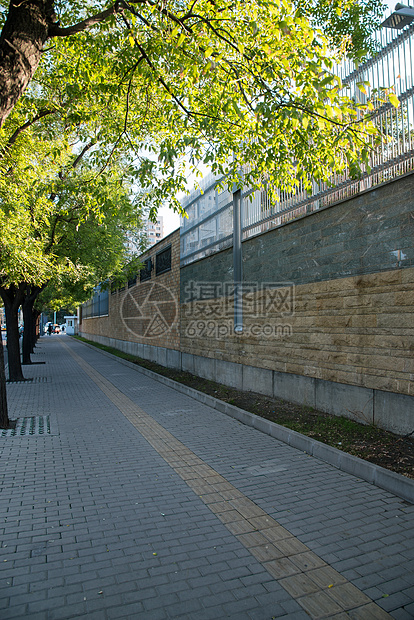 人类居住地摄影建筑外部北京三里屯街景图片