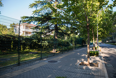 城市都市风光彩色图片北京三里屯街景图片