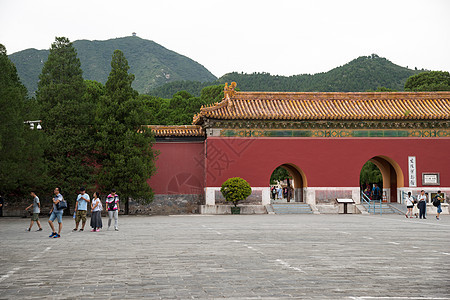 建筑当地著名景点北京十三陵图片