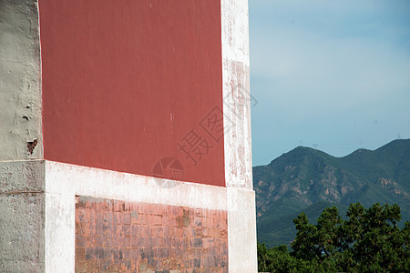 都市风景明朝白昼北京十三陵图片