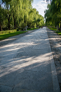 北京蓝天摄影户外彩色图片北京十三陵背景