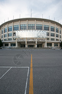 建筑外部路面彩色图片北京工人体育馆图片