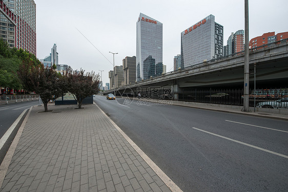 都市风景天空白昼北京CBD建筑图片