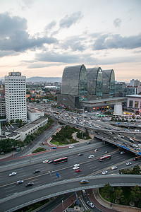 当地著名景点建造汽车北京西直门立交桥图片