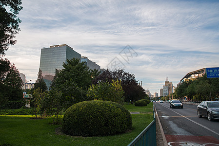 城市楼群首都旅游胜地人类居住地北京东直门背景