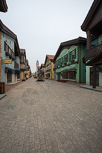 旅游胜地招牌旅行北京通惠小镇酒吧街图片