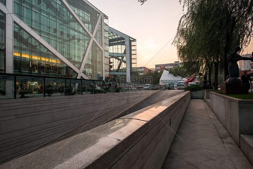 建筑结构都市风光建筑北京侨福芳草地大厦图片