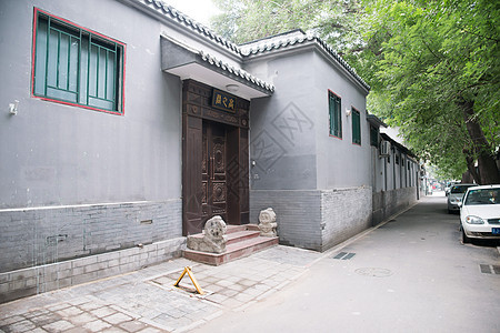 文化传统建筑外部北京胡同图片
