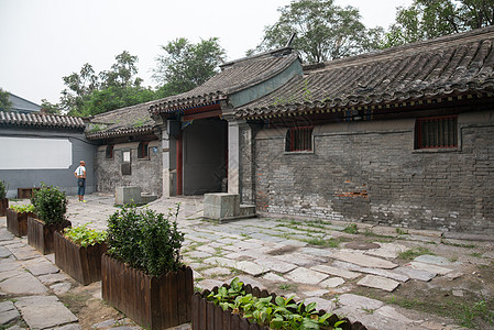 历史古老的环境北京胡同图片