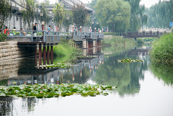 传统居住区北京胡同图片