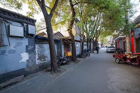 旅游胜地传统文化无人北京胡同图片