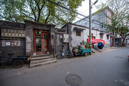 大城市首都民俗北京胡同图片