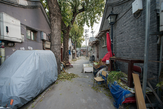 古典式城市大城市北京胡同图片