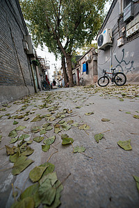 街道旅游旅游胜地北京胡同背景图片