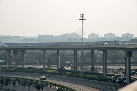 北京 大楼现代水平构图摄影北京首都机场背景