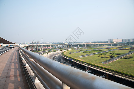 停车场高架桥旅行北京首都机场图片