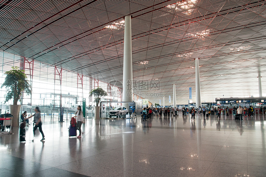 摄影户内无人北京首都机场图片