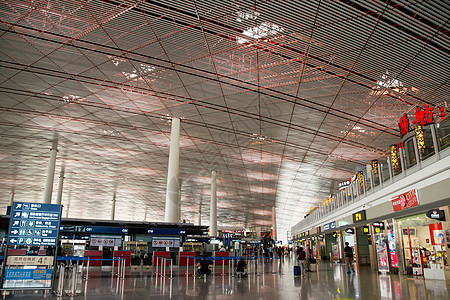 通道飞机场交通北京首都机场图片