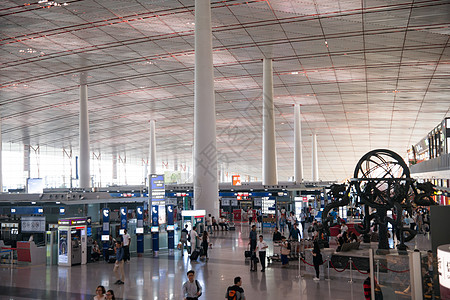 东亚宽敞的航空业北京首都机场图片